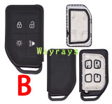 For Volvo key shell without logo