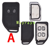 For Volvo key shell without logo