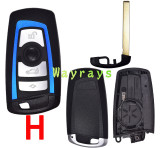 For BMW key shell  with round logo place