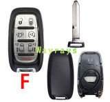 For Chrysler key shell  without logo