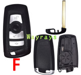 For BMW key shell  with round logo place