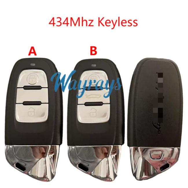 Original for Lamborghini 434Mhz keyless 2/3 button remote key,with aftermarket shell