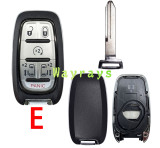 For Chrysler key shell  without logo