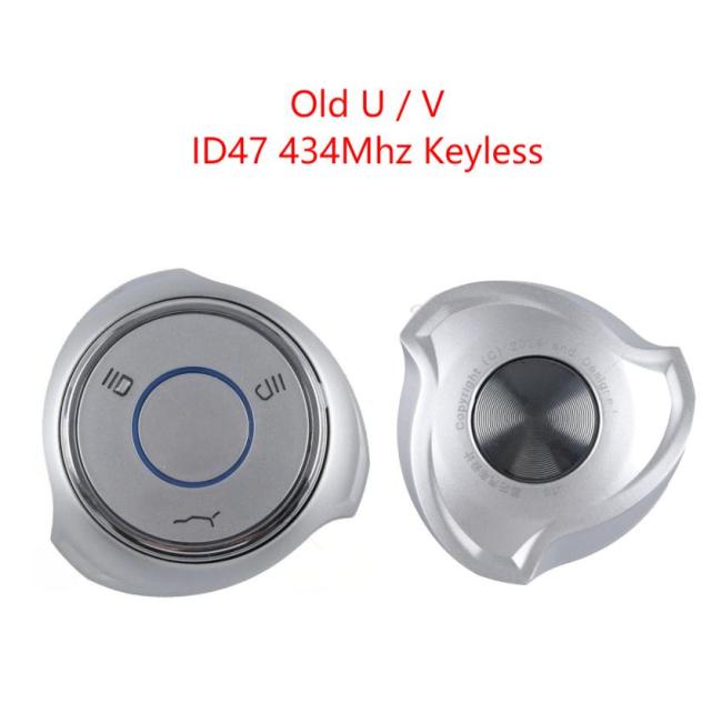 Original for Neta Old U/V ID47 chip 434mhz keyless 3 button remote key