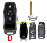 [AC Matte type,BD Paint type]  For Original Audi replace A6L A8L key shell with OEM logo place,also support VVDI Keydiy MLB