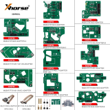 【Confirm stock when you want】XDNPM5GL Xhorse MQB 5A/5C/5D/D70F34xx No-disassembly adapter，will not damage the original instrument.Used with Key tool plus/MULTI-PROG;  The second batch has stock now(26.4.3 updated)