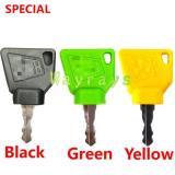 For JCB excavator JCB220 240 360 290 370 key with OEM logo place