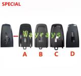 [Only the key shell part]For Ford key shell back with OEM logo place 