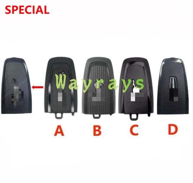 [Only the key shell part]For Ford key shell back with OEM logo place 