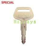 For Komatsu excavator 60 110 130 200 220 240 360-7 450-8 key with OEM logo place
