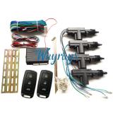 Universal 12V keyless car alarm system with remote central locking and keyless entry