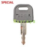 For Shantui excavator 35 55 60 75 85 135 150 215 key with OEM logo place