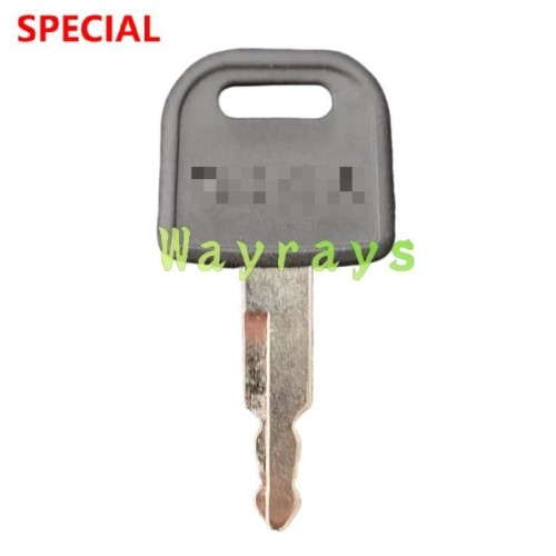 For Shantui excavator 35 55 60 75 85 135 150 215 key with OEM logo place