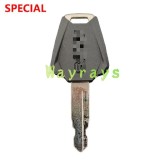 For SANY excavator key with OEM logo place