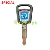 For XCMG excavator XE55 60 75 135 155 200 215 key with OEM logo place