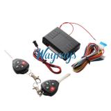 Universal 12V keyless car alarm system with remote central locking and keyless entry