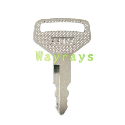 For Kubota excavator S8077 tractor RC101-53630 key without logo place