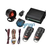 Universal 12V keyless car alarm system with remote central locking and keyless entry