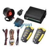 Universal 12V keyless car alarm system with remote central locking and keyless entry