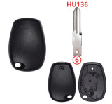 For Renault key shell  without logo
