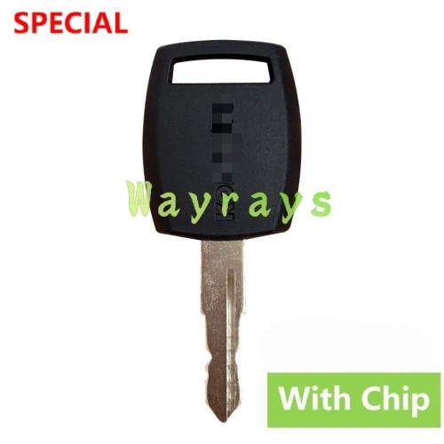 [with chip]For Komatsu excavator 10 12 key with OEM logo place