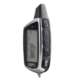 Two-way motorcycle anti-theft system with vibration sensor, remote control, remote start, and security alarm