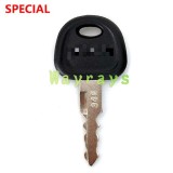 For Hyundai excavator key with OEM logo place