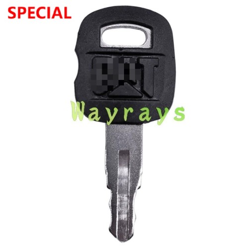For Caterpillar excavator 305.5E 307C 320B 336D2 key with OEM logo place