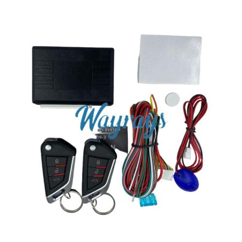 Universal 12V keyless car alarm system with remote central locking and keyless entry