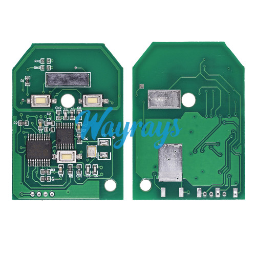 For Alfa 71740257 ID46 chip PCF7941A with ASK 434mhz keyless 3  button remote key