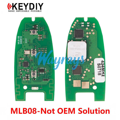 Keydiy MLB-08 434mhz remote for Audi，Not OEM solution