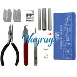 HUK brand install、remove、repair lock magic quick tool set for most residential lock cylinders and part of car lock