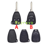 For Chrysler/Jeep KOBDT04A ID46 chip PCF7941A with ASK 434mhz 2/3 button remote key