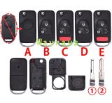 For Benz modified key shell with logo place,don't have this type of logo
