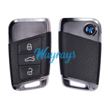 Keydiy ZB17-3 smart remote，For 46.47.48.49.4A、MQB48、5C chip types, match it to the car after generating it