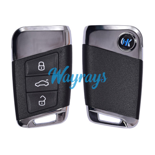 Keydiy ZB17-3 smart remote，For 46.47.48.49.4A、MQB48、5C chip types, match it to the car after generating it