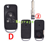 For Benz modified key shell with logo place,don't have this type of logo