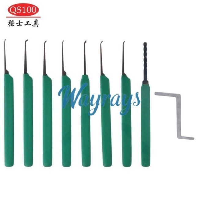 QS brand hook pick tool use for residential lock