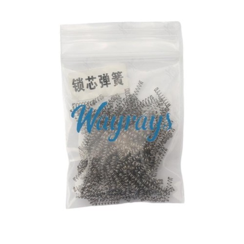 Lock cylinder springs, suitable for car locks and residential locks.1 bag=200pcs
