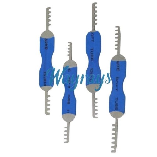 Specialized comb pick for padlocks,it does not support pin tumbler locks with S groove style