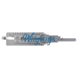 SC4-L Schlage 2 in 1 lock pick decoder tool.Support USA schlage residential decoder