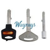 Front-adjustable magnetic lock tool,sizes: 5.0mm, 6.0mm, 6.5mm, for opening older magnetic lock cylinders. it is a specialized picking tool designed to manipulate the corresponding lock cylinder's magnetic pins to achieve an open.