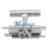 Stainless steel remove peephole plier tool