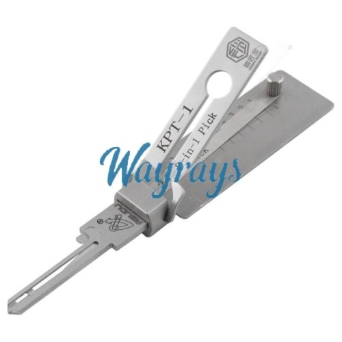 KPT-1-Kopat 2 in 1 lock pick decoder tool.Support residential decoder