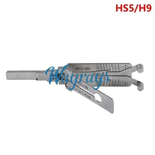 Lishi HS5/H9 2 in 1 tool.Support Hongqi