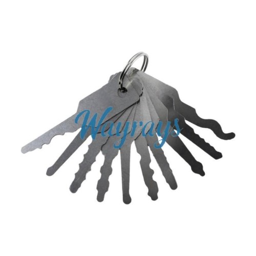 stainless steel quick try open car lock tool