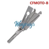 Lishi CFMOTO-B 2 in 1 tool.Support Chunfeng Motorcycle