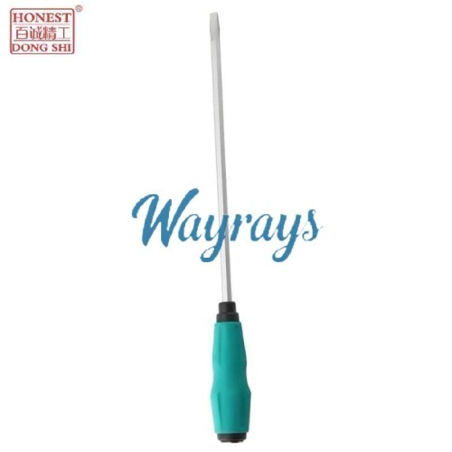 Honest brand screwdriver for forced entry into wafer-type kaba locks.