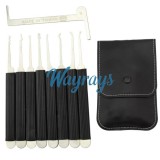 Hook pick tool use for residential lock