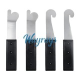 Door gap insert tool,0.15mm thickness, allows rapid insertion and retraction.
